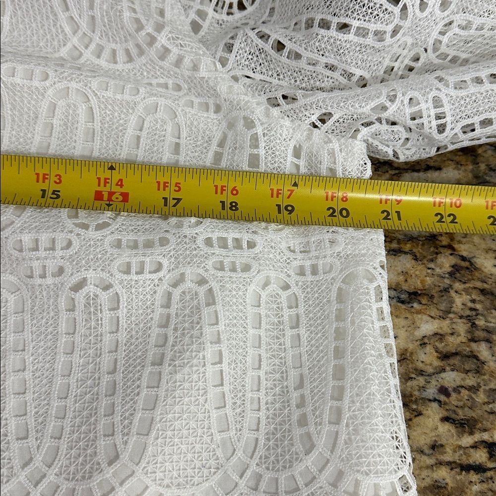 LK Bennett Ivory Lace Top - Picture 5 of 8